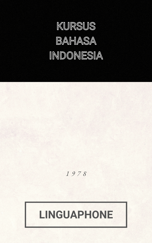 Linguaphone Indonesian Course (1978) [3 Volumes]