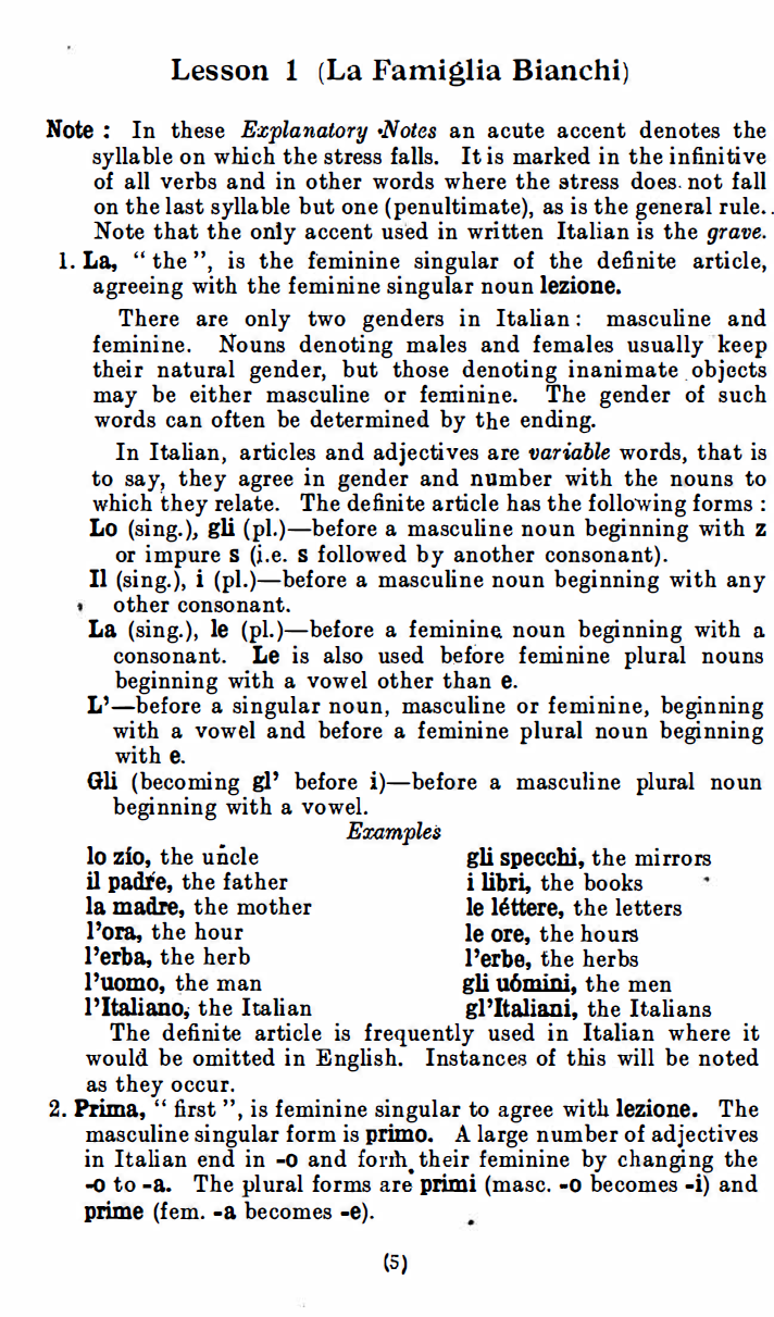 Linguaphone Italian Conversational Course (1932) [4 Volumes + Audio]